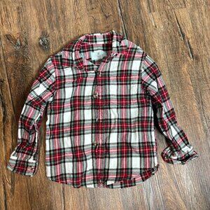 Classic Club plaid flannel shirt